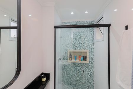 Apartamento à venda com 134m², 3 quartos e 2 vagasBanheiro da Suíte