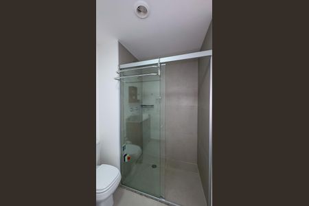 Apartamento para alugar com 40m², 1 quarto e sem vaga Apartamento para alugar com 40m², 1 quarto e sem vagaBanheiro da Suíte