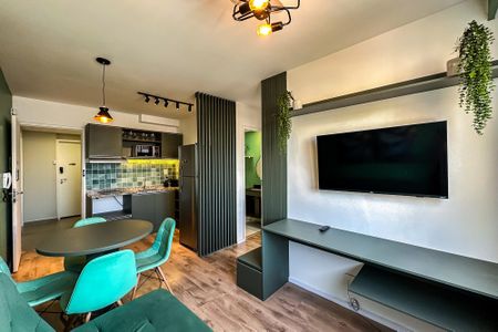 Apartamento para alugar com 36m², 2 quartos e sem vaga Apartamento para alugar com 36m², 2 quartos e sem vagaSala