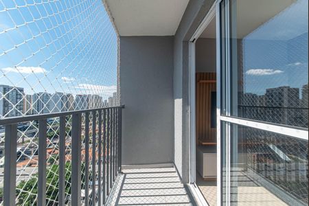 Apartamento para alugar com 27m², 1 quarto e sem vagaVaranda