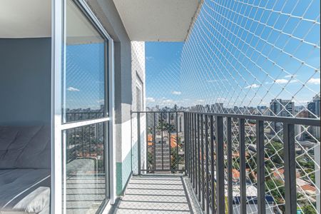 Apartamento para alugar com 27m², 1 quarto e sem vagaVaranda