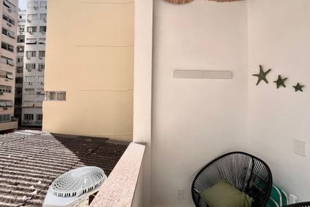 Apartamento à venda com 32m², 1 quarto e sem vagaVaranda