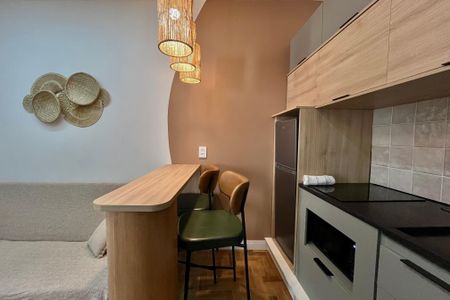 Cozinha de apartamento à venda com 1 quarto, 32m² em Copacabana, Rio de Janeiro