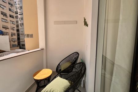 Apartamento à venda com 32m², 1 quarto e sem vagaVaranda 