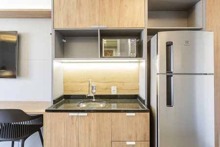 Studio à venda com 25m², 1 quarto e sem vagaCozinha