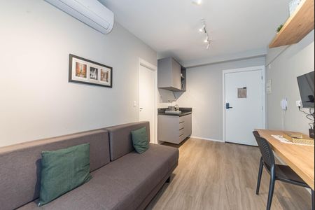 Apartamento para alugar com 36m², 1 quarto e 1 vaga Apartamento para alugar com 36m², 1 quarto e 1 vagaSala