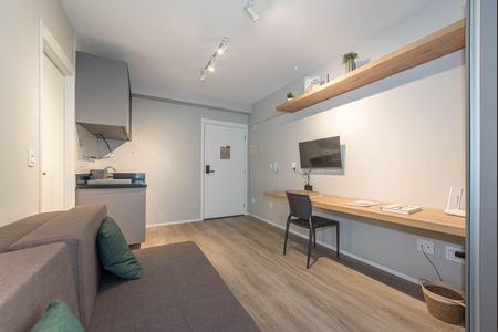 Apartamento para alugar com 36m², 1 quarto e 1 vaga Apartamento para alugar com 36m², 1 quarto e 1 vagaSala