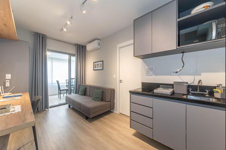 Apartamento para alugar com 36m², 1 quarto e 1 vaga Apartamento para alugar com 36m², 1 quarto e 1 vagaSala