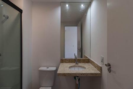Studio para alugar com 24m², 1 quarto e sem vaga Studio para alugar com 24m², 1 quarto e sem vagaBanheiro