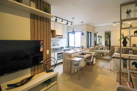 Sala de apartamento para alugar com 1 quarto, 37m² em Vila Ema, São Paulo