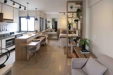Sala de apartamento para alugar com 1 quarto, 37m² em Vila Ema, São Paulo