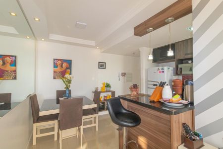 Sala de apartamento para alugar com 2 quartos, 55m² em Igara, Canoas