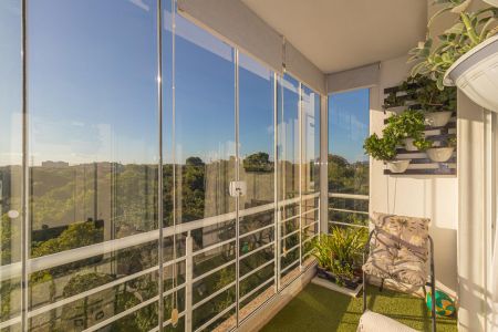 Varanda da Sala de apartamento para alugar com 2 quartos, 55m² em Igara, Canoas
