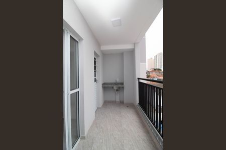 Varanda da Sala de apartamento para alugar com 2 quartos, 50m² em Vila Iris, Guarulhos