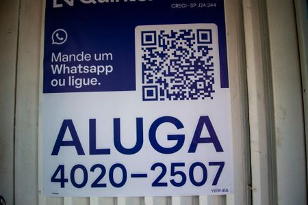 Casa para alugar com 60m², 1 quarto e sem vaga Casa para alugar com 60m², 1 quarto e sem vagaPlaca