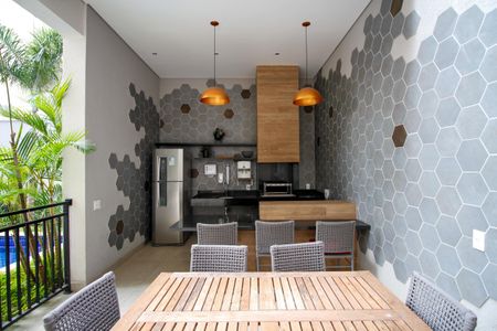 Studio para alugar com 25m², 1 quarto e sem vagaÁrea Comum - Churrasqueira