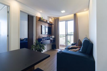 Sala de apartamento à venda com 2 quartos, 37m² em Jardim Imperador (zona Sul), São Paulo