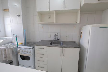 Cozinha de apartamento para alugar com 1 quarto, 33m² em Cambuci, São Paulo