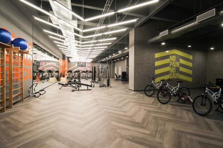 Studio para alugar com 57m², 1 quarto e 1 vaga Studio para alugar com 57m², 1 quarto e 1 vagaÁrea comum - Academia