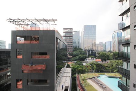 Studio para alugar com 57m², 1 quarto e 1 vaga Studio para alugar com 57m², 1 quarto e 1 vagaVaranda