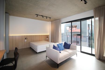 Studio para alugar com 57m², 1 quarto e 1 vaga Studio para alugar com 57m², 1 quarto e 1 vagaSuíte
