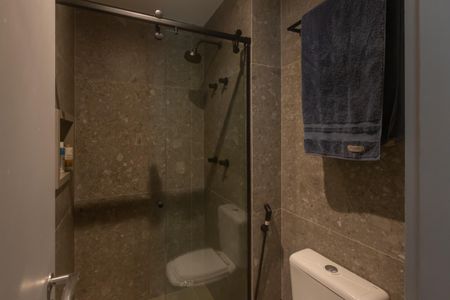 Apartamento para alugar com 42m², 1 quarto e 2 vagasBanheiro da Suíte