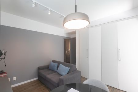Apartamento para alugar com 42m², 1 quarto e 2 vagasSala