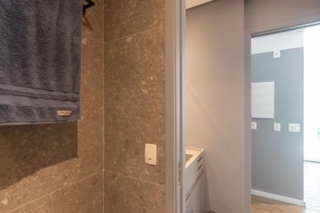 Apartamento para alugar com 42m², 1 quarto e 2 vagasBanheiro da Suíte