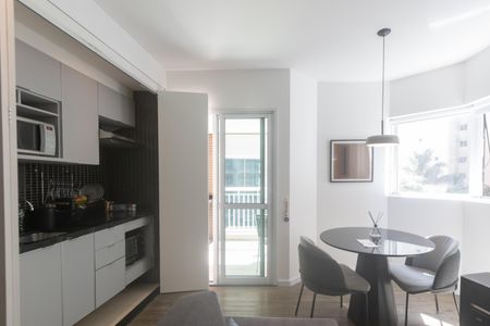 Apartamento para alugar com 42m², 1 quarto e 2 vagasSala