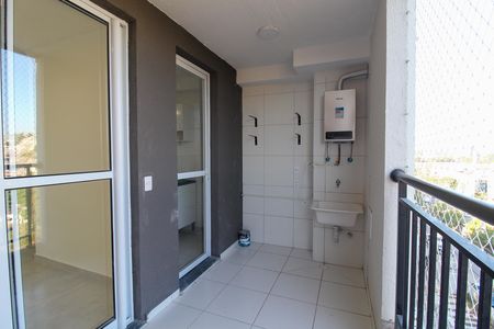 Varanda da Sala de apartamento à venda com 2 quartos, 42m² em Jaguaré, São Paulo