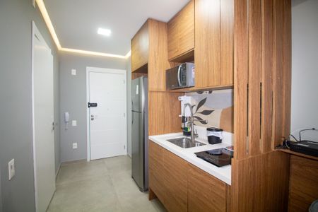 Studio à venda com 24m², 1 quarto e sem vaga Studio à venda com 24m², 1 quarto e sem vagaCozinha
