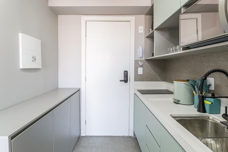 Studio para alugar com 25m², 1 quarto e sem vagaCozinha