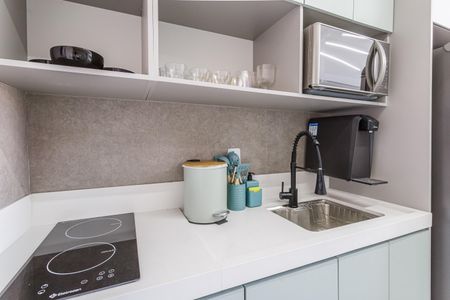 Studio para alugar com 25m², 1 quarto e sem vagaCozinha