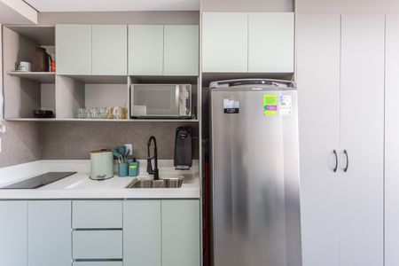 Studio para alugar com 25m², 1 quarto e sem vagaCozinha