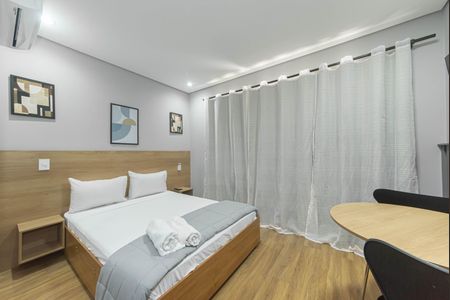 Studio para alugar com 23m², 1 quarto e sem vaga Studio para alugar com 23m², 1 quarto e sem vagaQuarto