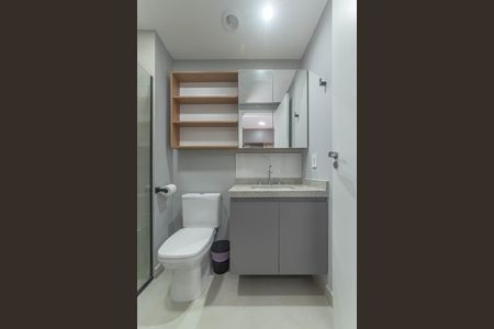 Studio para alugar com 23m², 1 quarto e sem vaga Studio para alugar com 23m², 1 quarto e sem vagaBanheiro
