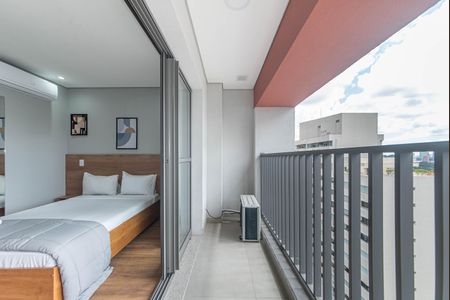 Varanda de kitnet/studio à venda com 1 quarto, 23m² em Santo Amaro, São Paulo