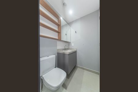 Studio para alugar com 23m², 1 quarto e sem vaga Studio para alugar com 23m², 1 quarto e sem vagaBanheiro