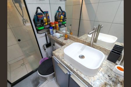 Studio para alugar com 33m², 1 quarto e sem vagaBanheiro do Estúdio