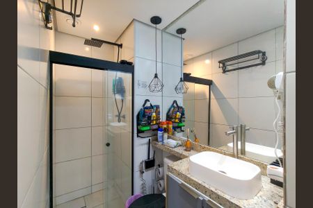 Studio para alugar com 33m², 1 quarto e sem vagaBanheiro do Estúdio