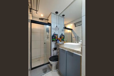 Studio para alugar com 33m², 1 quarto e sem vagaBanheiro do Estúdio