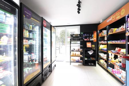 Apartamento para alugar com 38m², 1 quarto e 1 vagaMinimercado