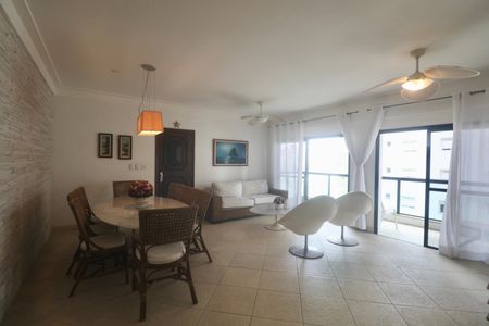 SalaSala de apartamento para alugar com 3 quartos, 121m² em Jardim Asturias, Guarujá