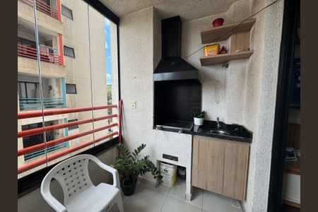 Varanda gourmet de apartamento à venda com 2 quartos, 49m² em Recanto das Rosas, Osasco