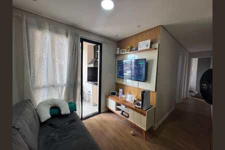 Sala de apartamento à venda com 2 quartos, 49m² em Recanto das Rosas, Osasco