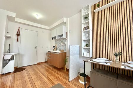 Sala de apartamento para alugar com 1 quarto, 25m² em Jardim Oriental, São Paulo