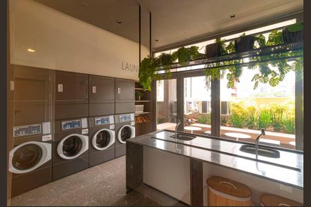 Studio para alugar com 26m², 1 quarto e sem vaga Studio para alugar com 26m², 1 quarto e sem vagaLavanderia