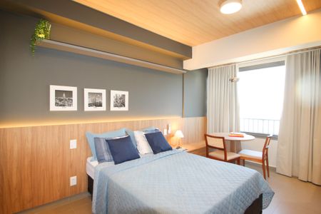 Studio para alugar com 26m², 1 quarto e sem vaga Studio para alugar com 26m², 1 quarto e sem vagaSuíte