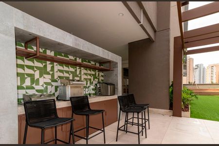 Studio para alugar com 26m², 1 quarto e sem vaga Studio para alugar com 26m², 1 quarto e sem vagaÁrea comum - Churrasqueira