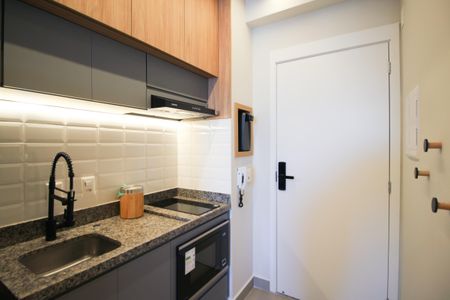 Studio para alugar com 26m², 1 quarto e sem vaga Studio para alugar com 26m², 1 quarto e sem vagaCozinha